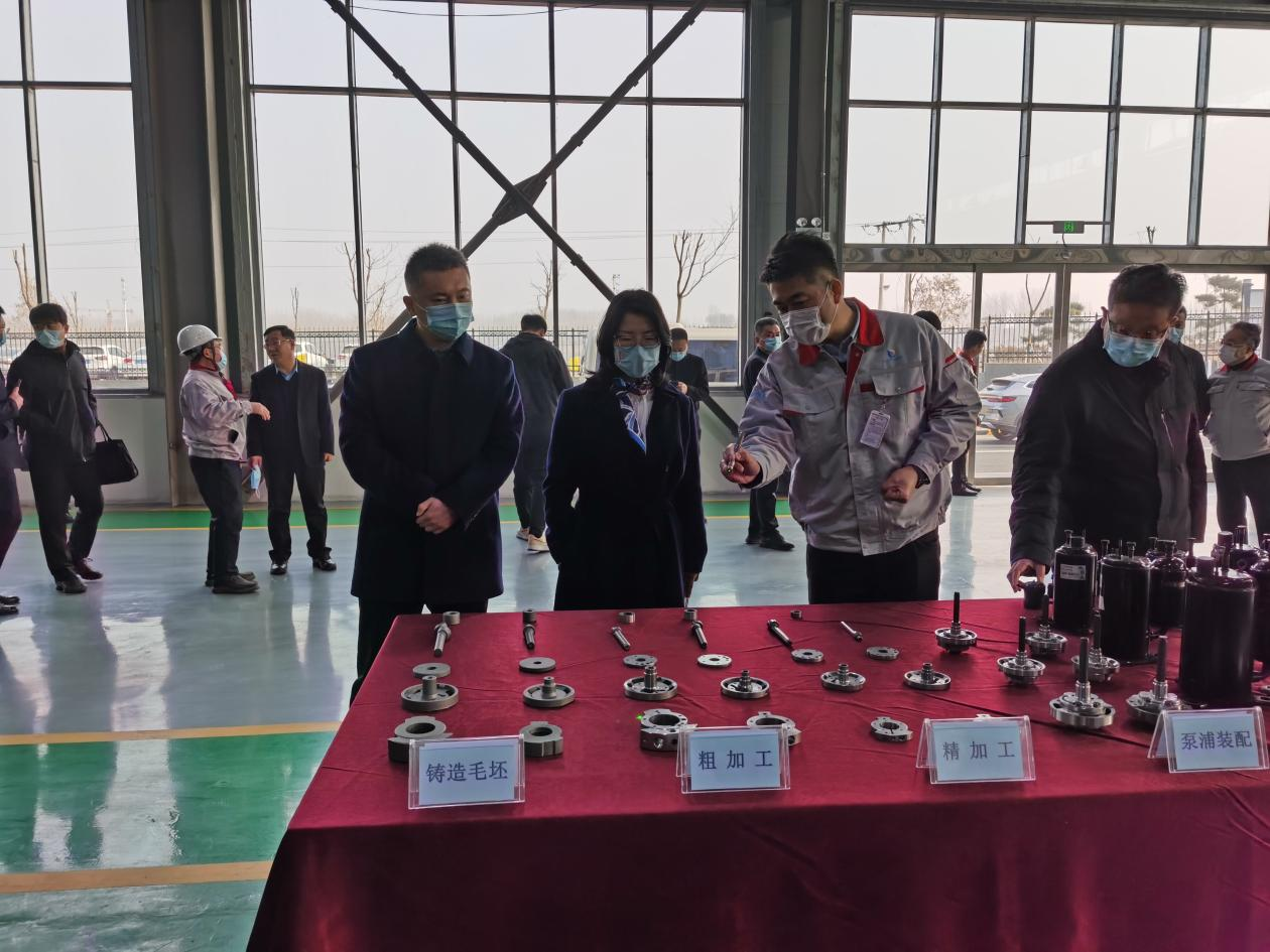 臨汾市委常委、洪洞縣委書記張潞萍一行蒞臨我司調(diào)研指導(dǎo)工作