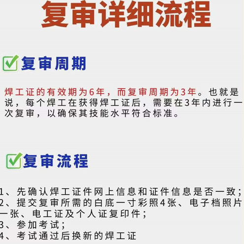 2025年石家莊電工證復審流程介紹？